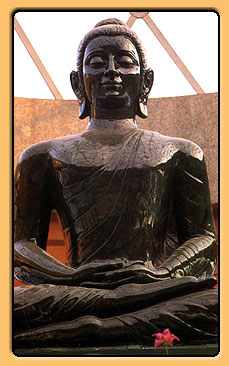 Jade Buddha, front view