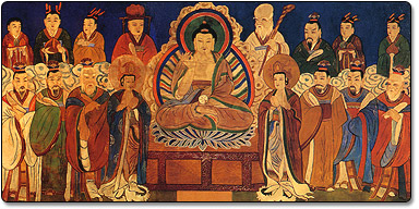 Mural of Sakyamuni Buddha
