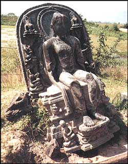 Buddha statue at Jethian