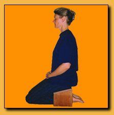 Sitting Kneeling Pose Side